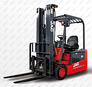 Электрический погрузчик JAC 1,6 т 500 Ач 3 опоры