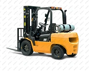 Газ-бензиновый автопогрузчик Hangcha CPQD35N-RW7 3,5 тонны