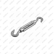 Талреп крюк-крюк TOR М20 DIN1480 (открытого типа) (D)